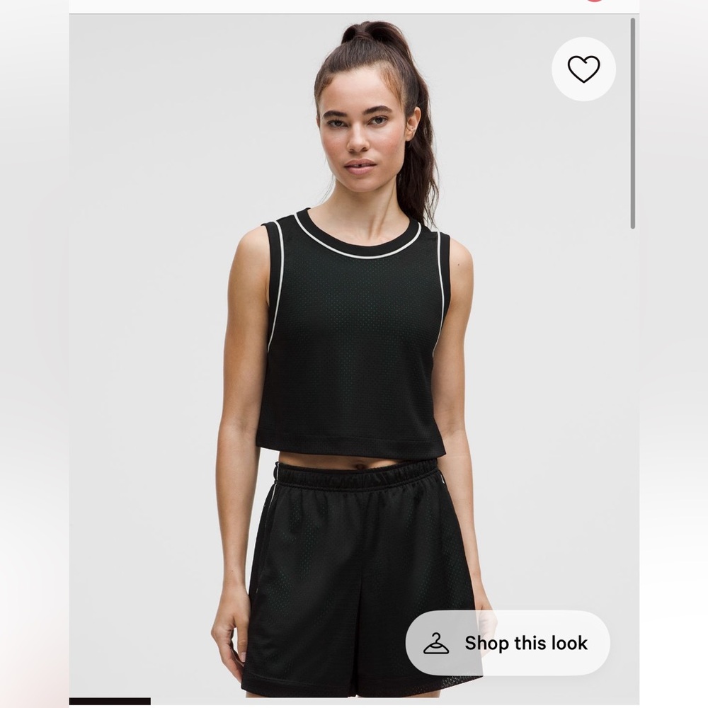 NWT- Lululemon- Double Layered Mesh Reversible Tank- Sz XL- RCGR/BLK/VPOR